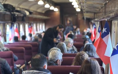 Pro Aconcagua trae de vuelta el tren y nueva etapa se inicia con la visita de 416 pasajeros al Valle